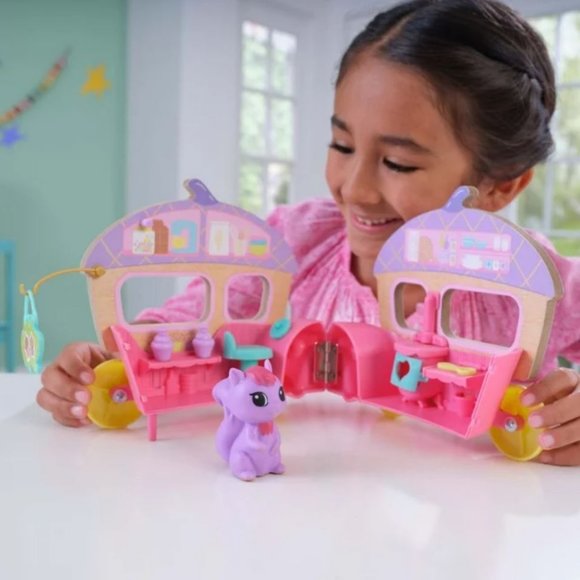 NEW KidKraft Squirrel Wooden Food Truck Doll Figure Bakery Montessori Playset Ec - Picture 9 of 15